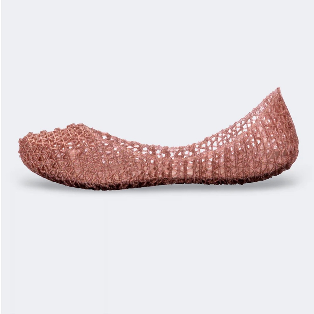 Mini Melissa Campana papel slip on shoes. Girls size 1
